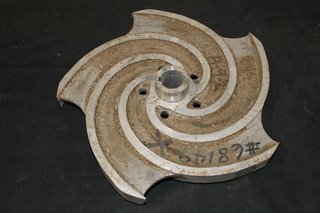 12" Pump Impeller, A20 CN7M Goulds, Flowserve, Ingersoll Rand ? D977, 11.5" Dia.