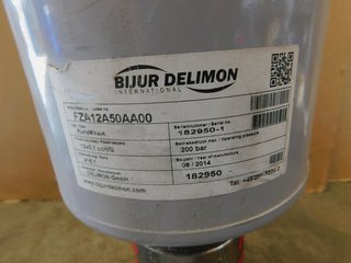 image for: Bijur Delimon Lubrication Pump Type FZ-A, FZA12A50AA00, 215:1 Ratio Flowserv