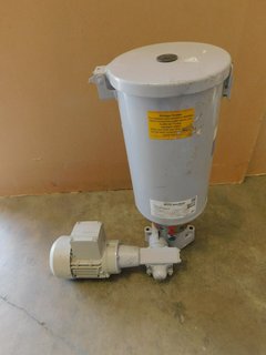 Bijur Delimon Lubrication Pump Type FZ-A, FZA12A50AA00, 215:1 Ratio Flowserv