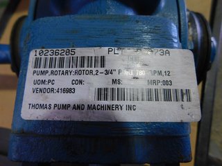 image for: Blackmer Sliding Vane Rotary Pump X2.5B, 2 3/4" Port, 780 RPM, 20-148 gpm