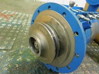 image for: Chempump Teikoku Canned Pump GVD-7.5K-HC BPOA, Hastelloy C, 460 Volts, 131 GPM