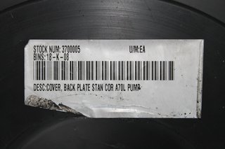 image for: Stancor Back Plate Model A70L Size 13"