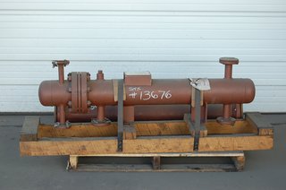 NEW Doyle & Roth Heat Exchanger 100 PSI 20 Deg. F Shell & Stainless SS Tube 