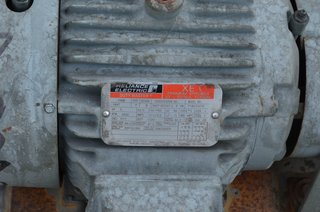 image for: Duriron Co Model PP-3116 A Centrifugal Pump, RPM 3600, 1 1/2" x1", HP 5,  durco