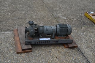image for: Duriron Co Model PP-3116 A Centrifugal Pump, RPM 3600, 1 1/2" x1", HP 5,  durco