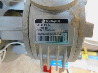 image for: Electro Adda Gearmotor W/ Bonfiglioli Brake, .25 kW, 230/400 Volts, 1360 RPM, FCP71FE-4.