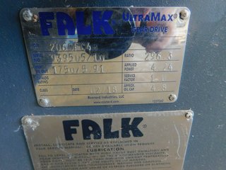 image for: Falk Ultramax Gear Drive 2060FC4B, 296.3:1 Ratio, 4.24 HP, 1750 RPM In, 5.91 Out
