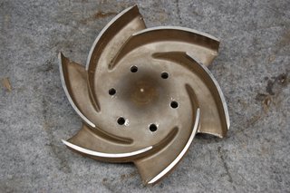 image for: New FlowServe Pump Impeller Model DY13507, Stainless Steel 316 SS, 16" Dia. New