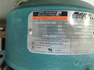 image for: Flowserve Durco Lo-Flo Chemical Process Pump 1K1.5X1LF-82, 7.5 HP Electric Motor