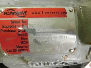 image for: Flowserve Durco Lo-Flo Chemical Process Pump 1K1.5X1LF-82, 7.5 HP Electric Motor