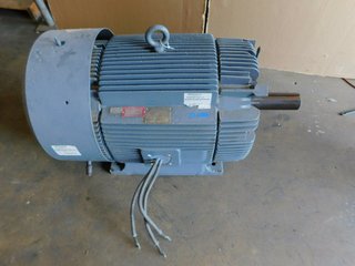 image for: GE Electric Motor 150 HP, 890 RPM, 460 Volts, 447T Frame, 3 Phase Severe Duty
