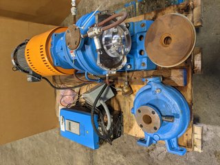 image for: Goulds 3196 i-Frame Process Centrifugal Pump 1x2-10, 7.5 HP, 1760 RPM, 208-230/460 V, Test/ Teaching