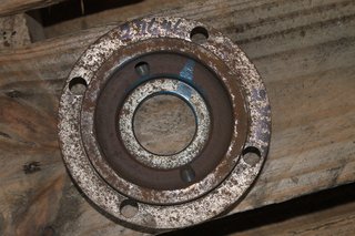 image for: Goulds Pump Back Plate , 30015C, Carbon Steel CS