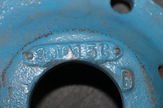 image for: Goulds Pump Back Plate , 30015C, Carbon Steel CS