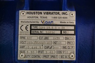 image for: NEW Houston Visam SPV 23.5 D-00 Electric Vibrator 8439 CF Lbs. 220-460 V 3.1 HP