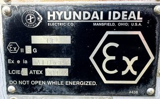 image for: Hyundai Electric Induction Motor 1200 HP 710 RPM, 4000 V, 500 Frame, TEEAC, BB