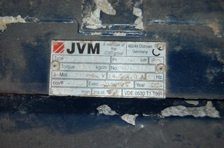 image for: JVM JV 248-1200 Unbalance Motor 1200 kg/cm Torque IP66 880 RPM 230/460V Vibrator