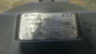 image for: NEW Falk Ultramite Helical Gear Drive 103.5:1 Ratio, 3.09 HP, 08UCBN3A100N1 NEW