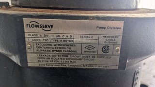 image for: NEW Flowserve MSX Series 2 Non Clog Submersible Pump 6MSX10AW, 1000 GPM, Solids