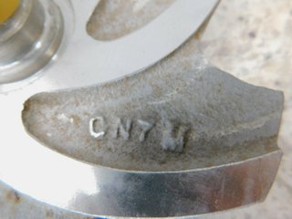image for: NEW Flowserve Pump Impeller 7 1/4" Diameter, 1 1/2" Bore, CN7M, Alloy 20 NEW