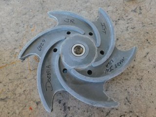 image for: NEW ITT Pump Impeller 13", D02391A, Fiberglass NEW