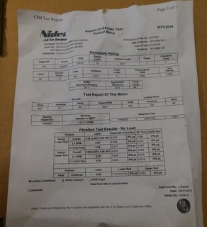 image for: NEW Nidec Vertical Electric Motor 100 HP 460 V, 3560 RPM, 405VPZ Frame