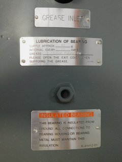 image for: NEW Toshiba Electric Motor 400 HP, 2300 Volts, 1780 RPM, N355LL Frame, TEFC, NEW