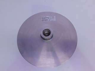 image for: NEW Unknown Pump Impeller 13 1/4" OD, 1 1/4" Bore. CD4MCu Stainless Steel NEW