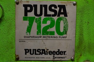 image for: Pulsafeeder Pulsa 7120 Diaphragm Metering Pump 1" Inlet/Outlet