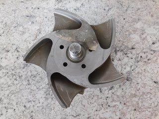 image for: Pump Impeller 9 5/8" Diameter 5 Vane CF8M 316 Stainless Steel SS