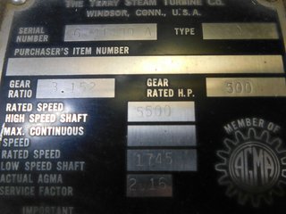 image for: Terry Type Q Gearbox Gear Box 5500 RPM, 3.152:1 Ratio, 500 HP