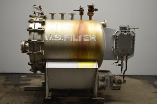 US Filter Pressure Leaf Filter 150 PSI @ 250F, 3'6" Dia. x 4' Straight US Filter