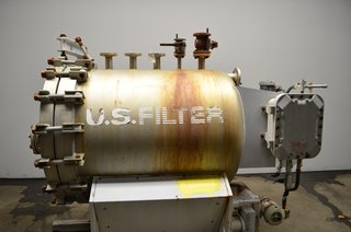 image for: USFilter Pressure Leaf Filter 150 PSI @ 250F, 3'6" Dia. x 4' Straight